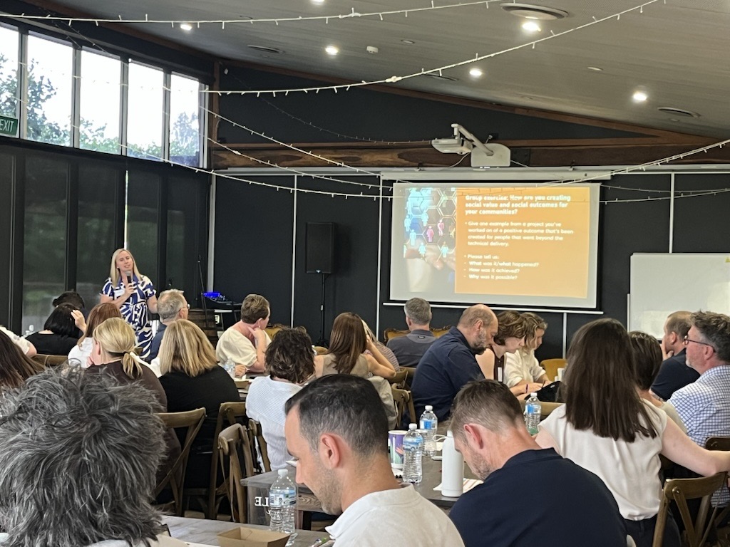Delivering training in Dubbo