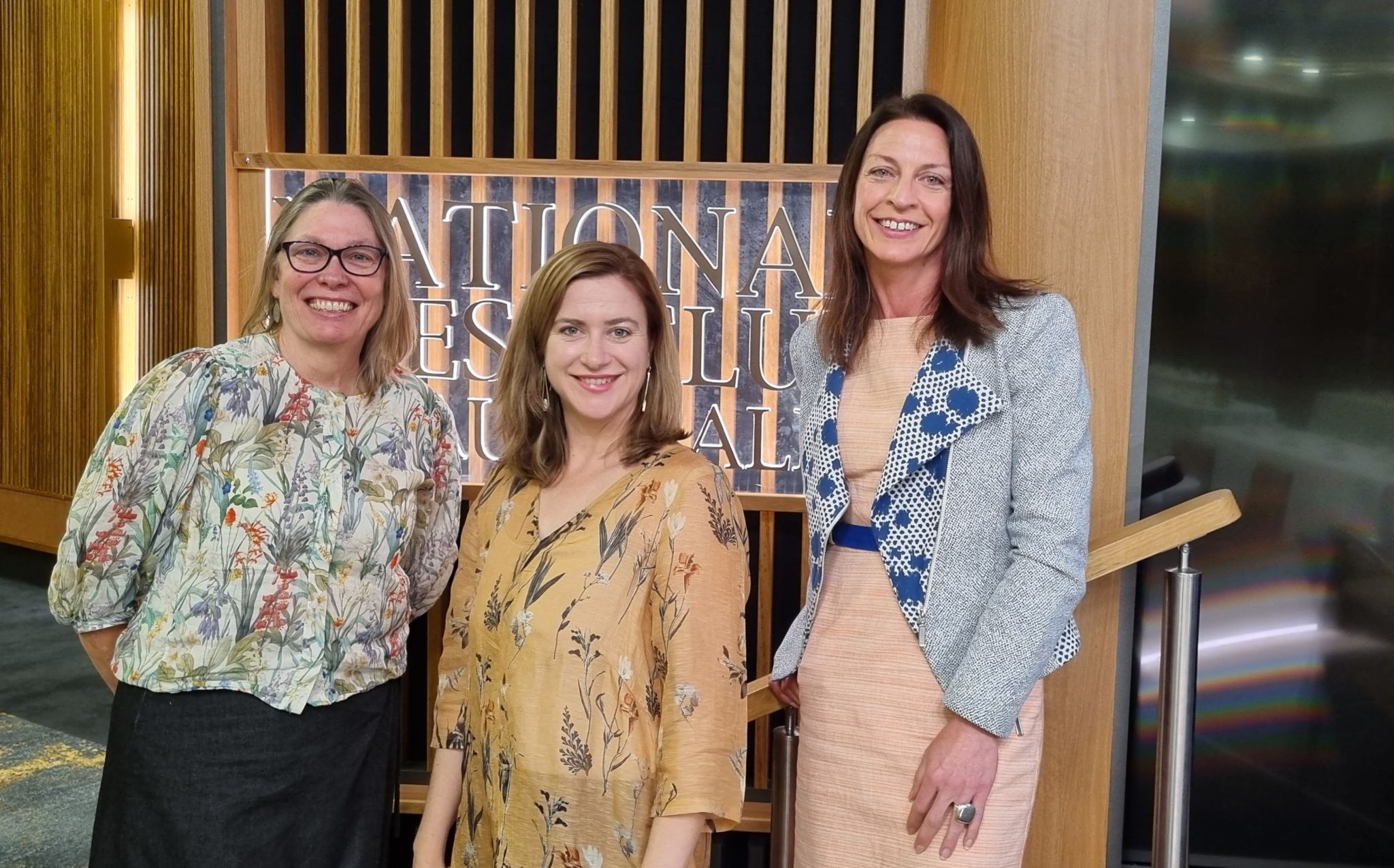 Ruth O'Connor, Hayley Henderson and Sara Bice
